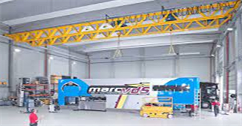 Synchronized Operation Overhead Crane