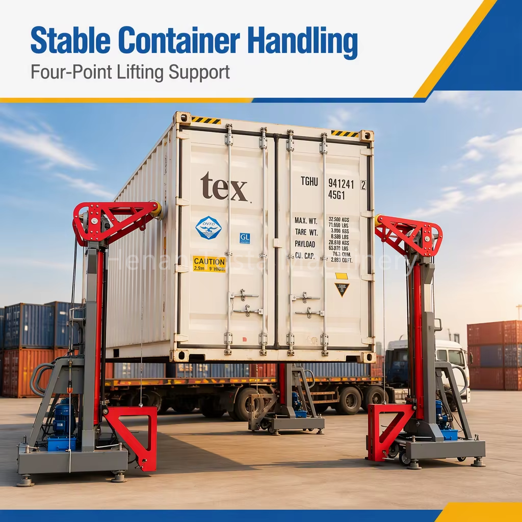 Hydraulic Container Lifting Jack