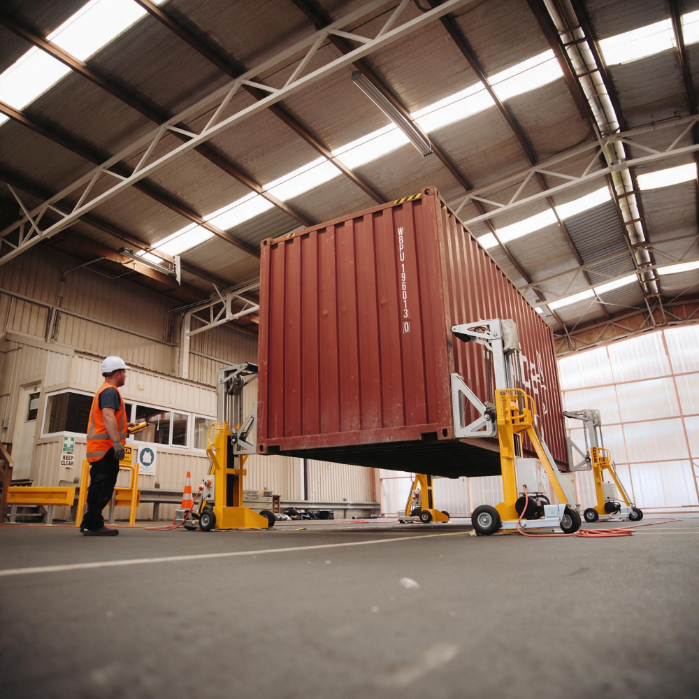 Hydraulic Container Lifting Jack